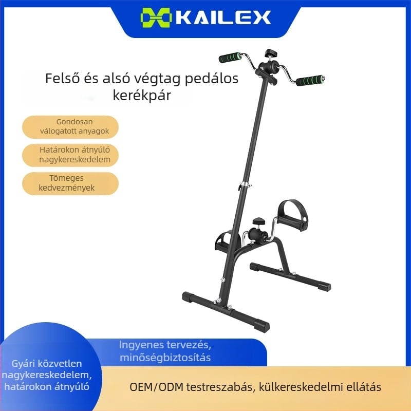 Otthoni használatra tervezett felső- és alsótest-edzésre szolgáló pedálos készülék, többfunkciós, számlálóval