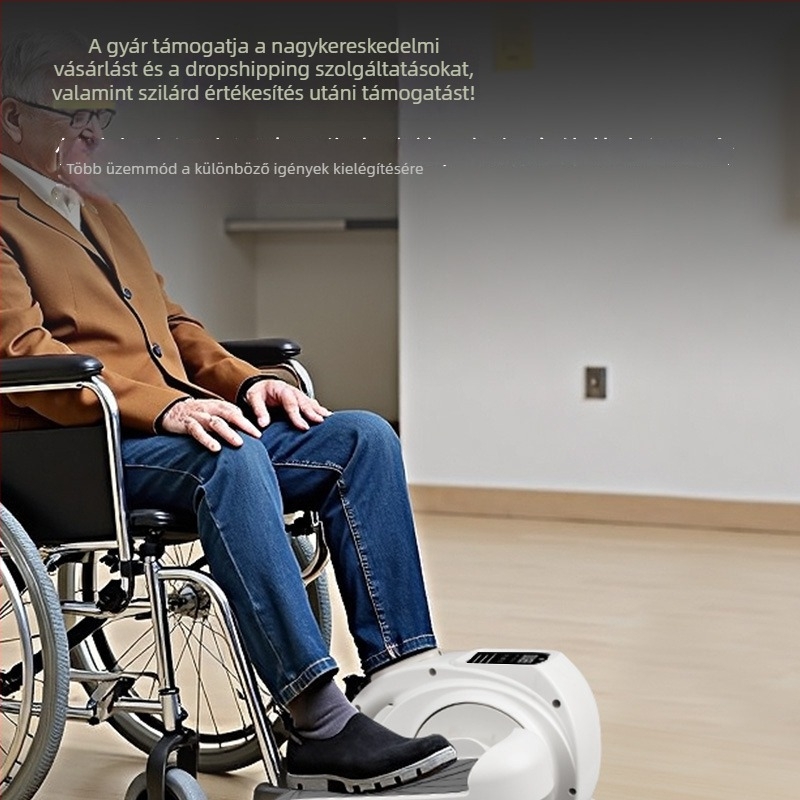Mini elliptikus gép otthoni használatra, csendes kompakt lépőgép idős rehabilitációhoz, elektromos lépőgép