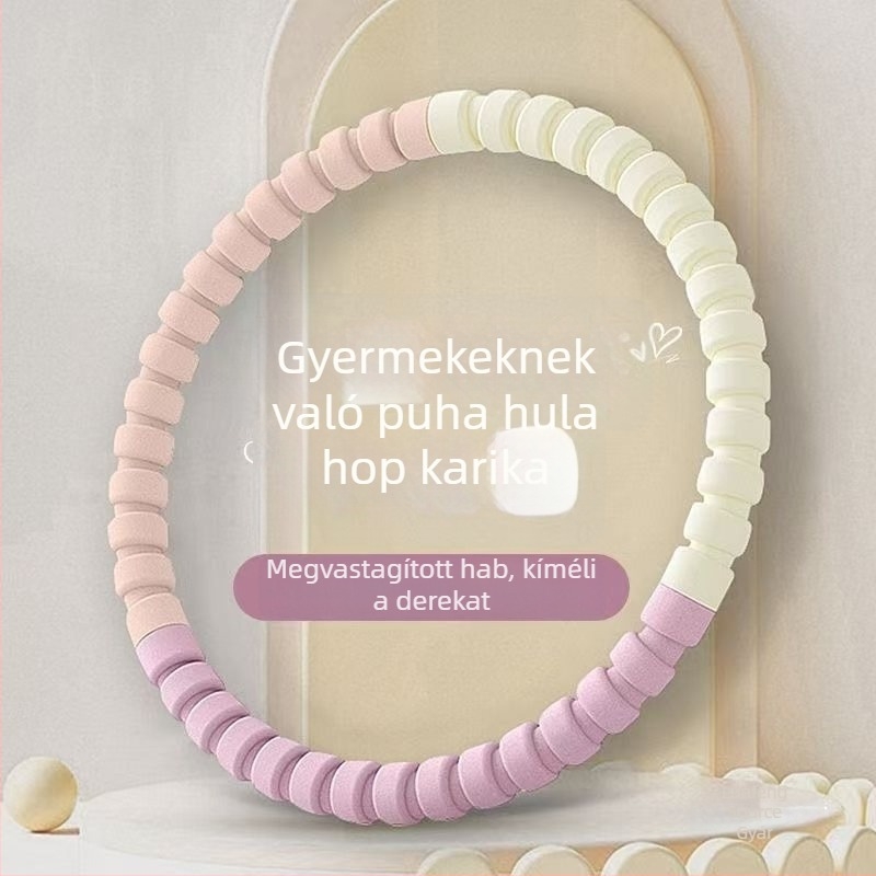 Levehető gyerek hula-hoop otthoni használatra, felnőtteknek is alkalmas