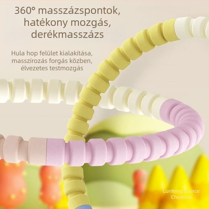 Levehető gyerek hula-hoop otthoni használatra, felnőtteknek is alkalmas