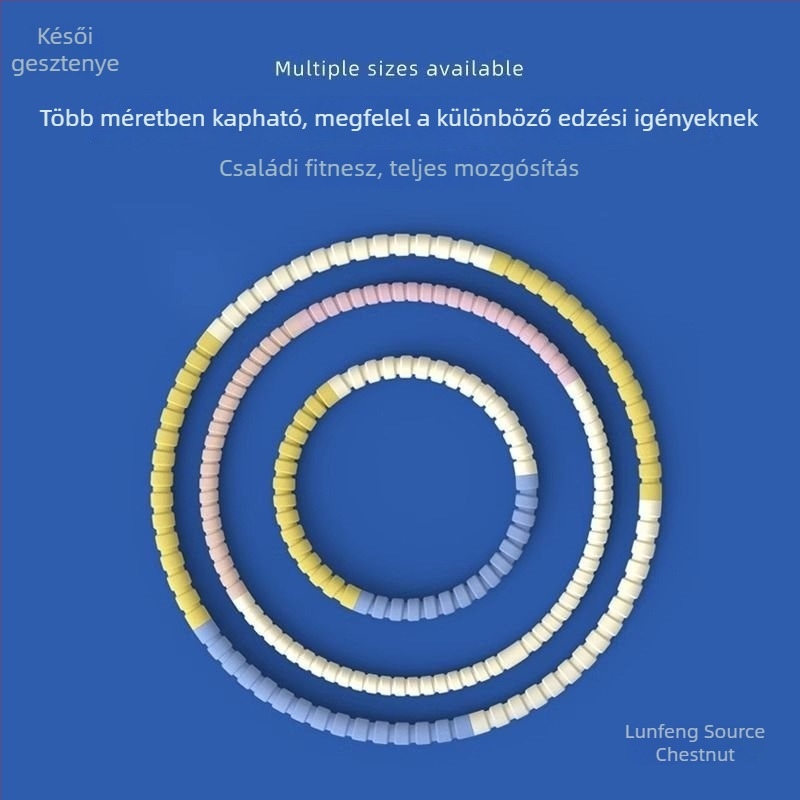 Levehető gyerek hula-hoop otthoni használatra, felnőtteknek is alkalmas