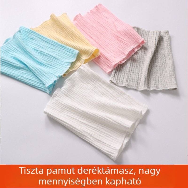 Női deréktámasz öv, vékony nyári modell, alvás közbeni melegen tartás, 100% pamut, izzadságot felszívó anyag
