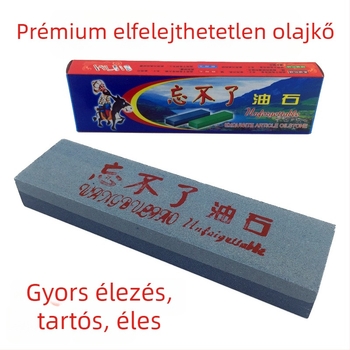Can't Forget 8 hüvelykes kétoldalas olajkő a konyhai kések és ollók élezéséhez