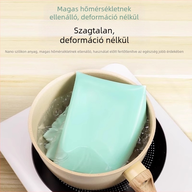 Nagy szilikon dagasztó matrac – tapadásmentes, csúszásmentes, könnyen tisztítható, dagasztáshoz és sütéshez