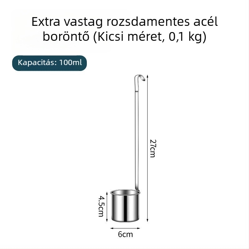 Élelmiszer-minőségű rozsdamentes acél tölcsér, háztartási használatra, vastított, kis átmérőjű, szűrővel, olaj, bor és szeszes italok öntésére