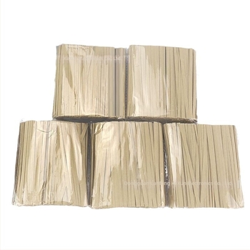 Kraftpapír kötődrót élelmiszer-csomagoláshoz, 30 cm, 1000 db