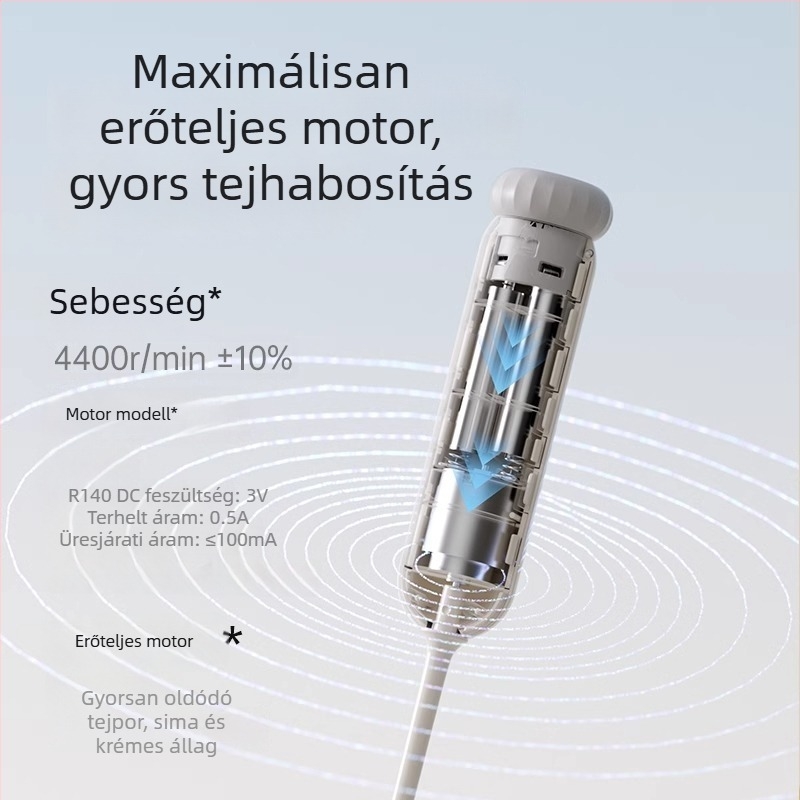 Elektromos bébi tejpor keverő, nem csomósodó keverőpálca