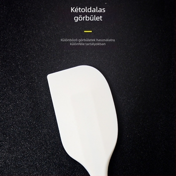 Egydarabos szilikon spatula tortakrémhez, nagy méret