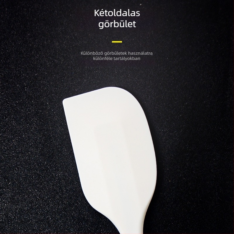 Egydarabos szilikon spatula tortakrémhez, nagy méret