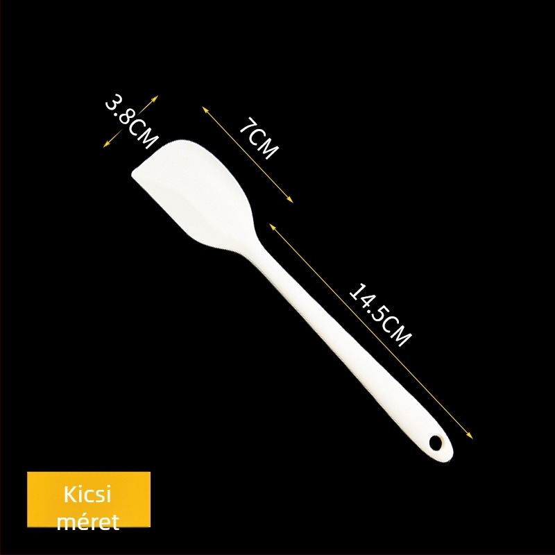 Egydarabos szilikon spatula tortakrémhez, nagy méret