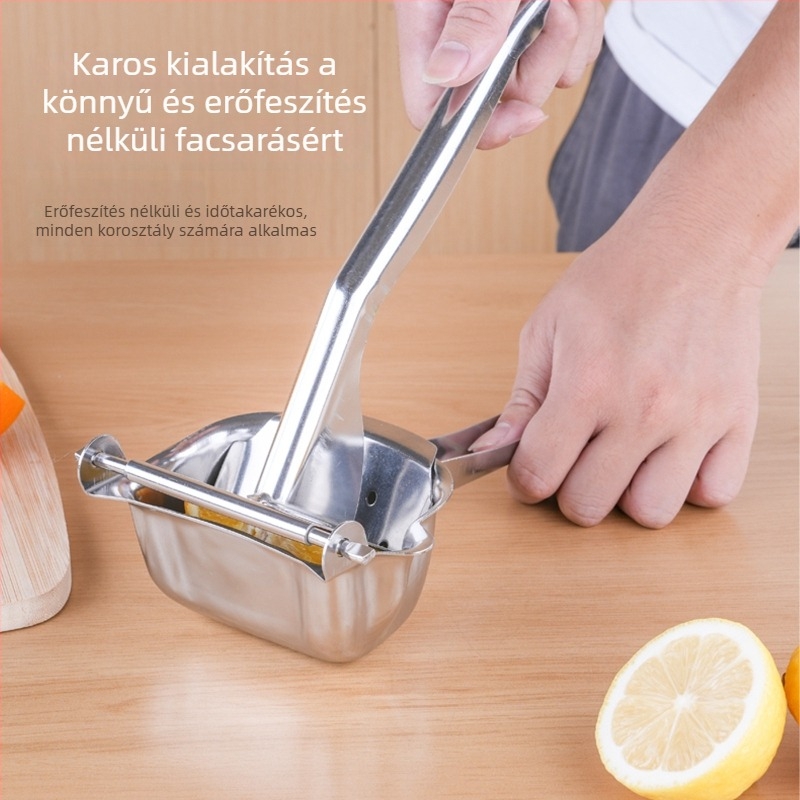 Rozsdamentes acél kézi facsará citromhoz és narancshoz
