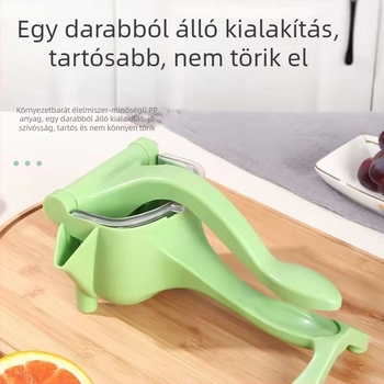 Kézi, kompakt, többfunkciós gyümölcsfacsaró, hordozható, nem elektromos