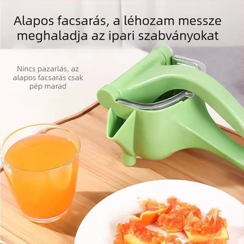 Kézi, kompakt, többfunkciós gyümölcsfacsaró, hordozható, nem elektromos