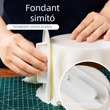 Macska alakú fondant simító eszköz tortadíszítéshez