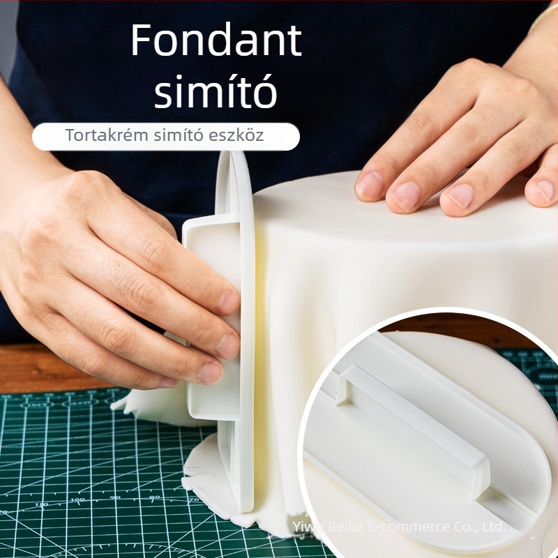 Macska alakú fondant simító eszköz tortadíszítéshez