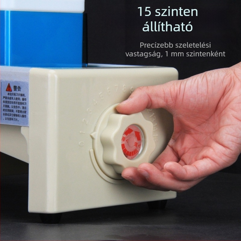 Kézi, többfunkciós gyümölcs- és zöldségszeletelő, citrom- és burgonyaszeletelésre, otthoni használatra