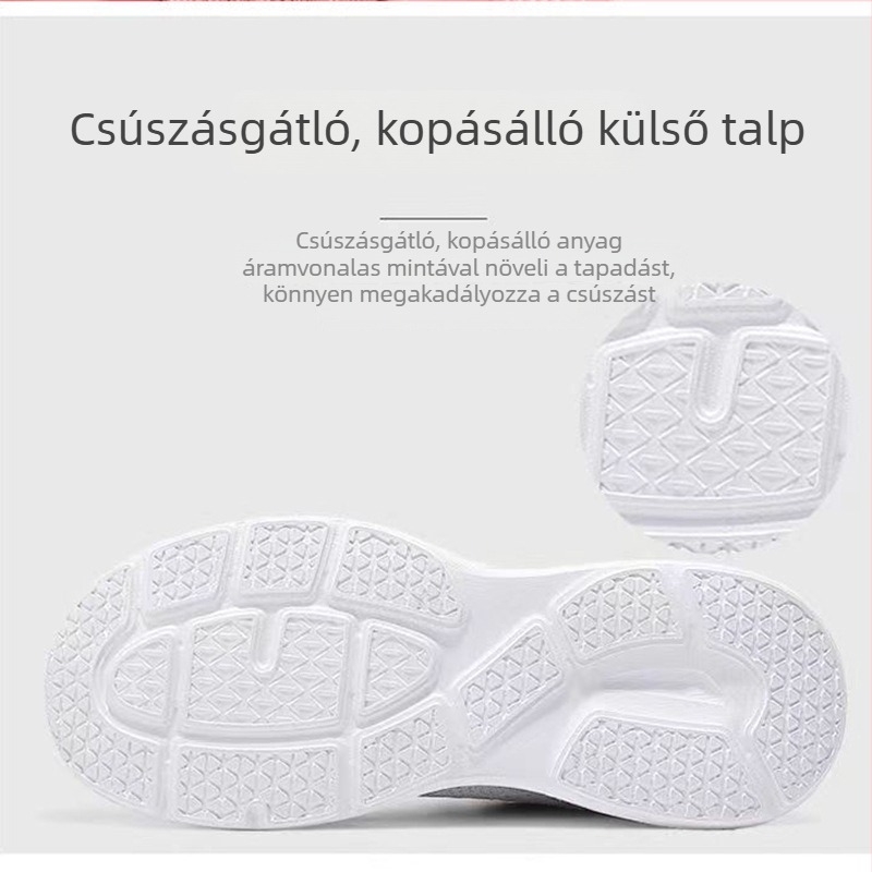 Női légáteresztő Flyknit futócipő, kényelmes, hétköznapi viselésre