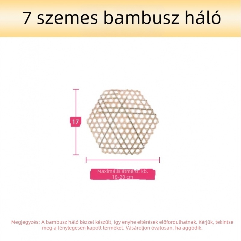 Bambusz antiadhéziós alátét a fazekak aljához párolt hús és levesek számára