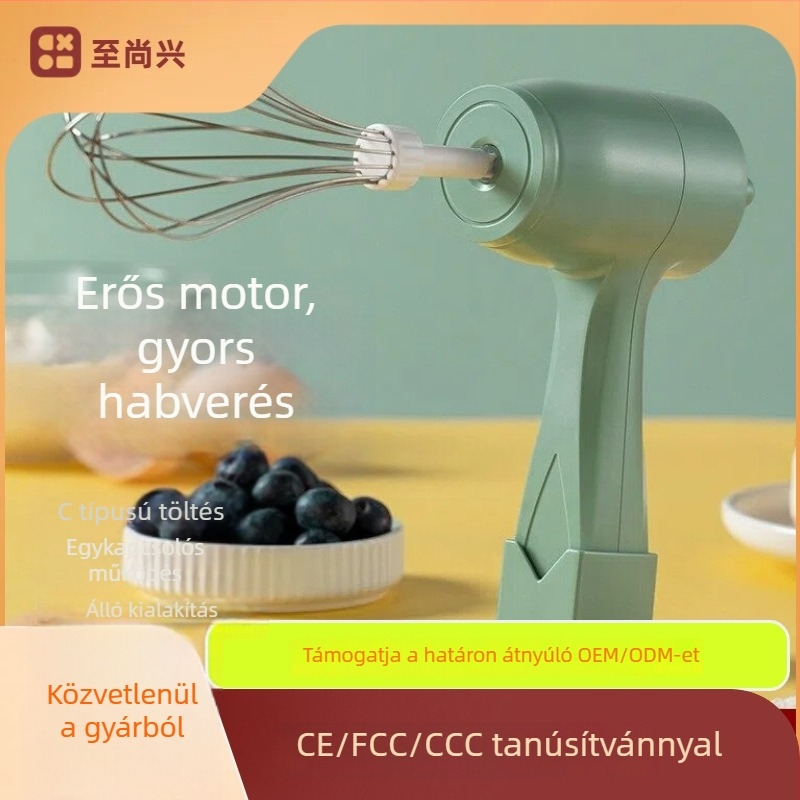 To Shangxing kézi elektromos habverő tojásokhoz, krémhez és süteményekhez, 3 sebesség, modell 008