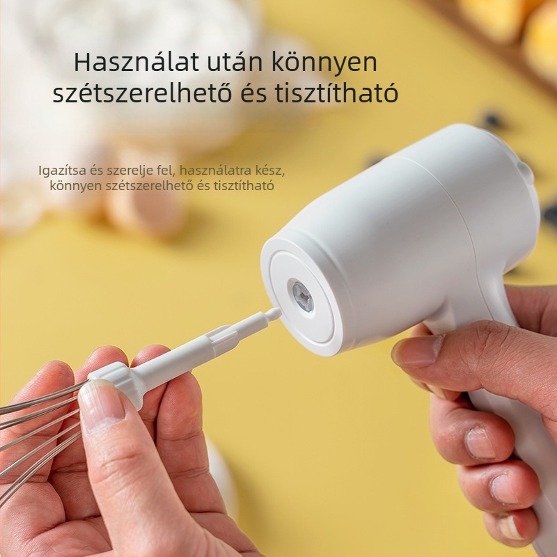 To Shangxing kézi elektromos habverő tojásokhoz, krémhez és süteményekhez, 3 sebesség, modell 008