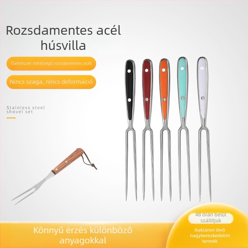 Rozsdamentes acél barbecue villa, nagy háztartási grillszerszám, kültéri grillezéshez, különböző méretek