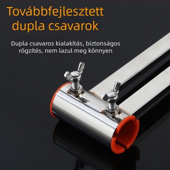 Rozsdamentes acélból készült horgászplatform árnyéktartó állvány – szélálló, univerzális, vastag és nagy méretű esernyőállvány, horgászati kiegészítők