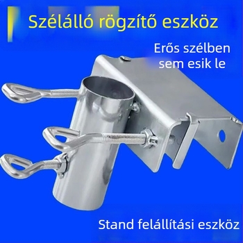 Tricikli ernyő tartó, nagy kültéri ernyőalap és kreatív ernyőváz kiskocsikhoz