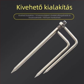 Galvanizált hatszögletű talajtartó horgász esernyőhöz