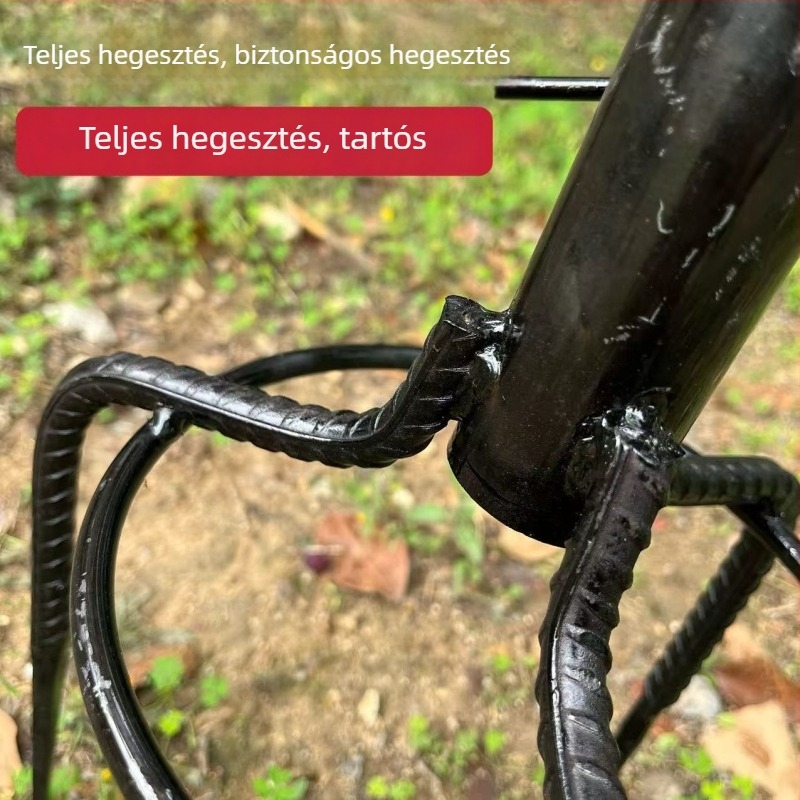 Kempinges napernyő tripod állvány, háromszög alapú tartó, kültéri használatra