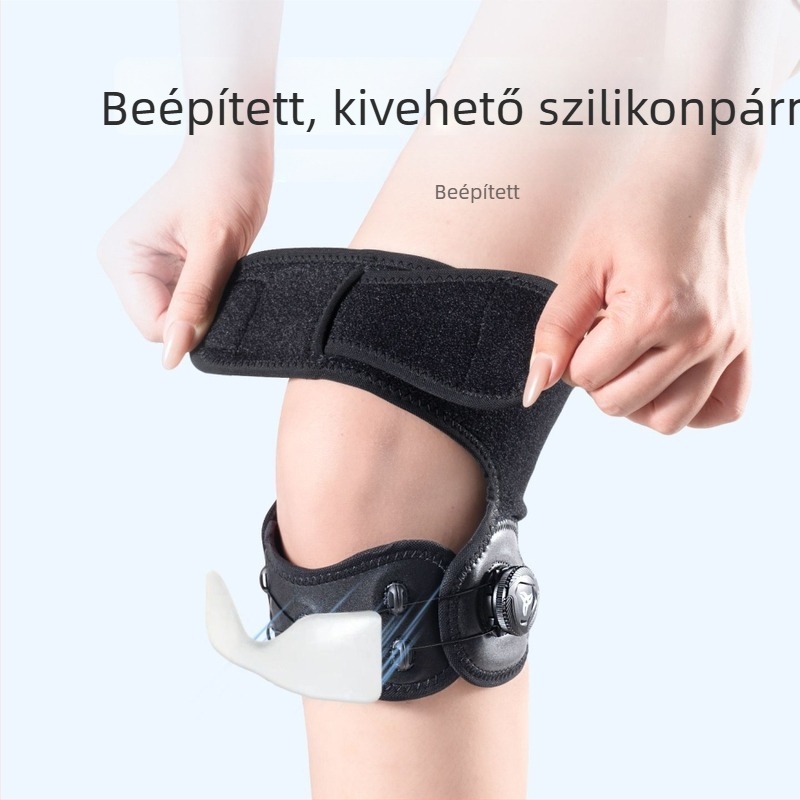 Patellaszalag sportos térdvédő külső használatra – stabilizáló térdvéd futáshoz, ugrókötélhez, kosárlabdához és tollaslabdához