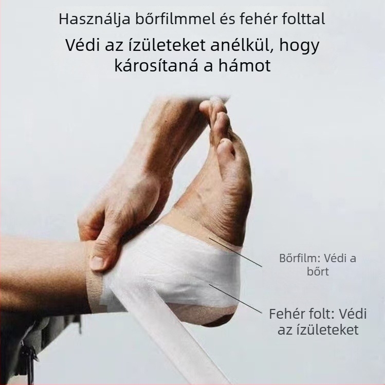 Csukló- és bokavédő fólia habos párnázással, kosárlabda és futballhoz – sportos kötés és szalag