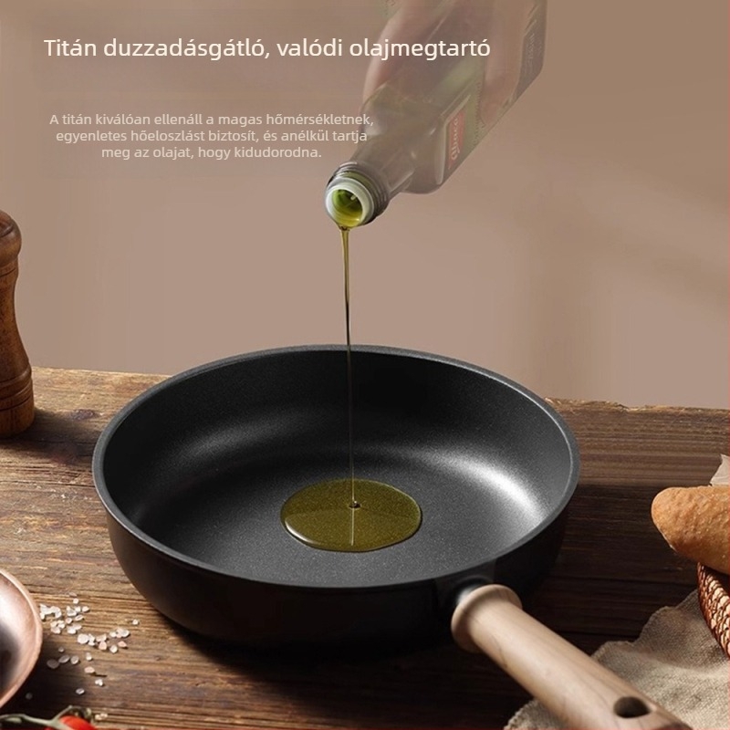 Antiadhézív Titan Tejfőző edény, 3-in-1 kompakt, többfunkciós fazék tészta, párolás és főzéshez, bébiétel készítésére