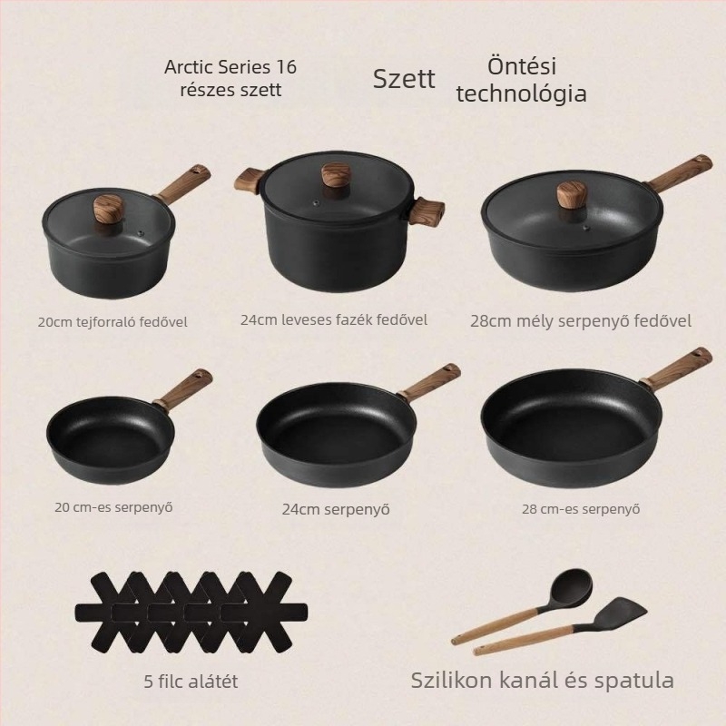 Antiadhézív Titan Tejfőző edény, 3-in-1 kompakt, többfunkciós fazék tészta, párolás és főzéshez, bébiétel készítésére