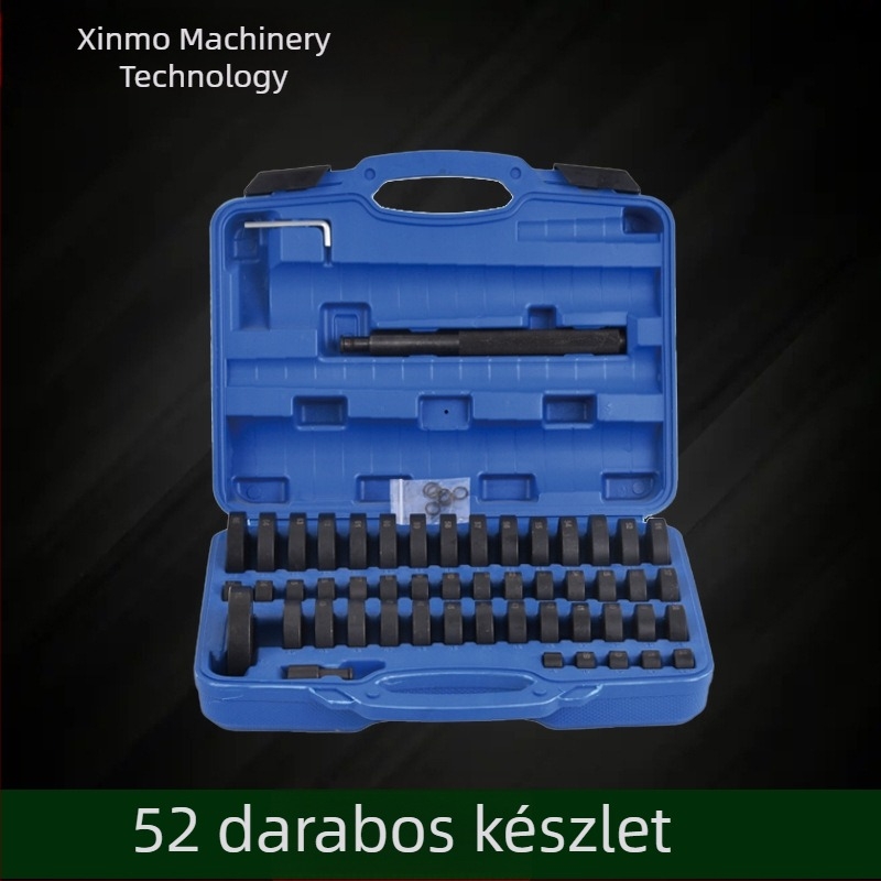52 részes autós javító szerszámkészlet olajtömítés eltávolítására és csapágyak kinyerésére
