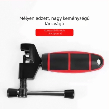 Út- és hegyi kerékpár láncvágó és láncszakító eszköz – telepítés, szétszerelés és egysebességes lánc javítása