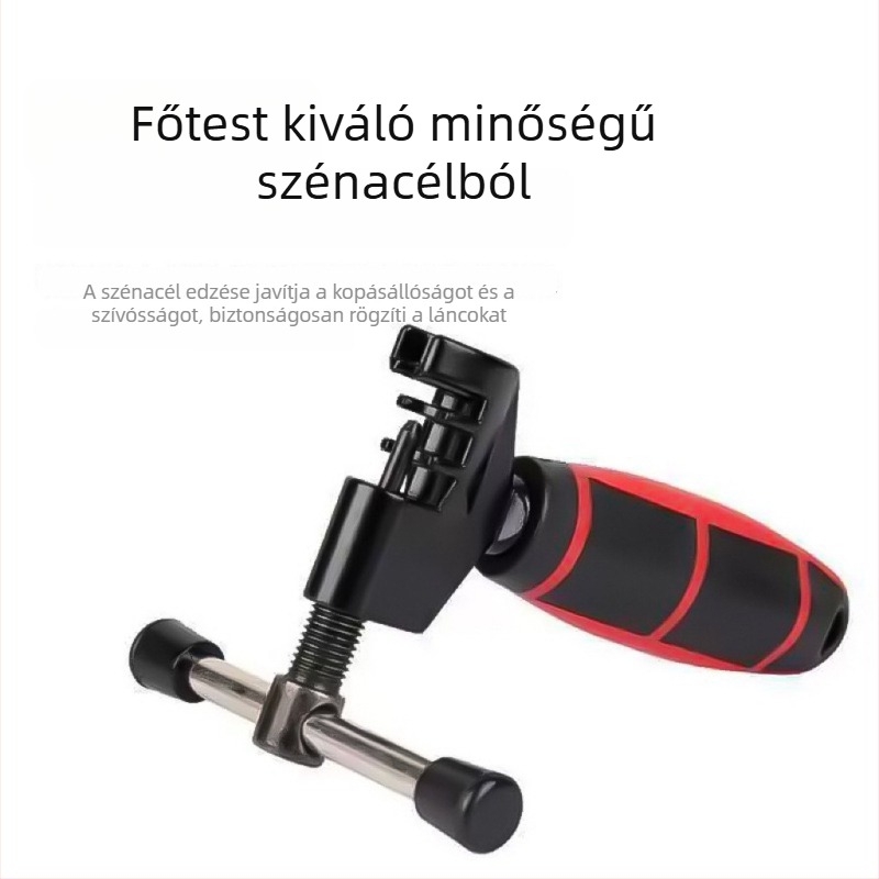 Út- és hegyi kerékpár láncvágó és láncszakító eszköz – telepítés, szétszerelés és egysebességes lánc javítása