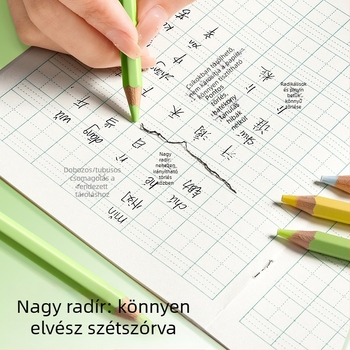 Kaba Bear ceruza radír, puha karikatúra-stílusú radír rajz és művészeti feladatokhoz