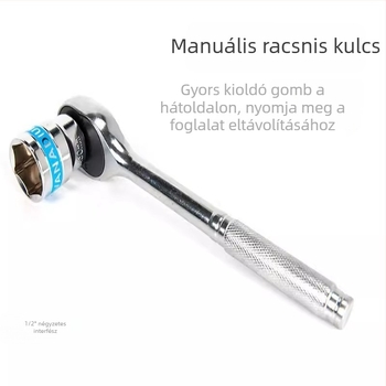 24 darabos racsnis kulcskészlet autójavításhoz