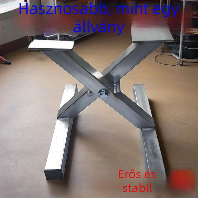 Összecsukható hátsó keréktartó elektromos jármű javításához, gumijavító tartó és kerékfelfüggesztő eszköz