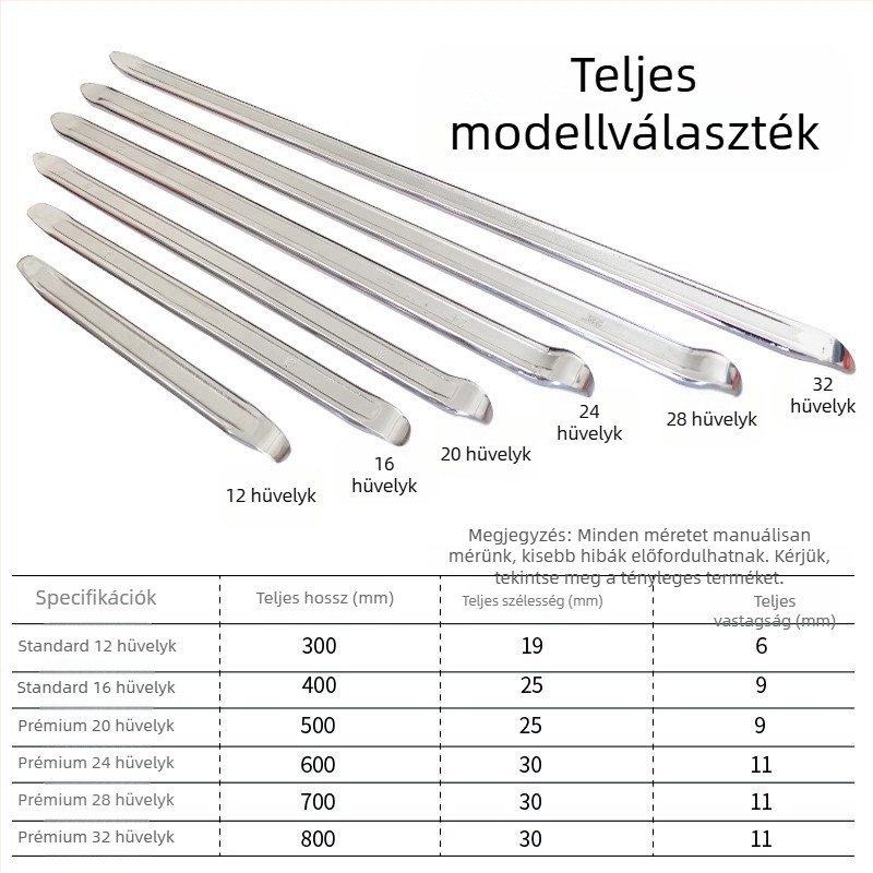 Magas széntartalmú acél gumiabroncs leverő eszköz hőkezeléssel