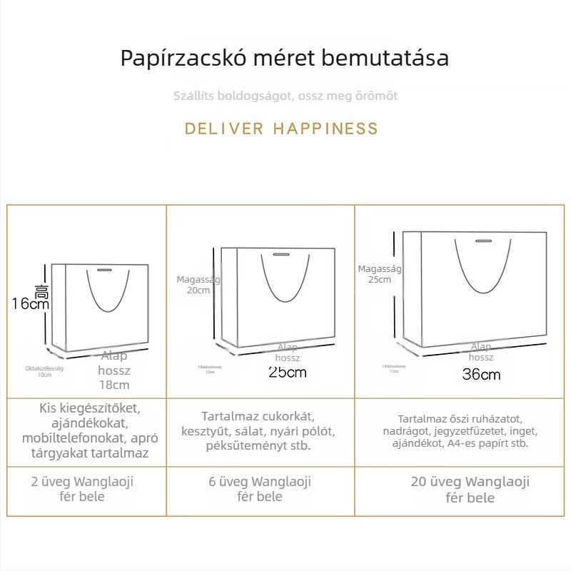 Piros ünnepi ajándéktáska fogantyúval és szalaggal, csíkos dizájn, csomagolás-textúra
