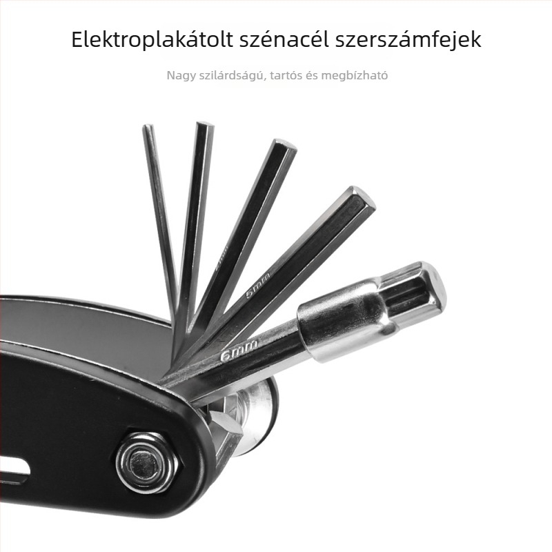 Többfunkcionális kerékpárjavító készlet – gumijavító eszközökkel hegyi kerékpárokhoz