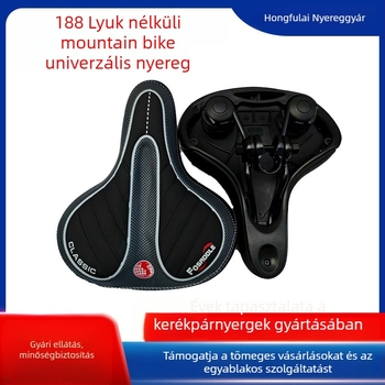Hegyikerékpár-nyereg, lyukak nélküli, univerzális, kényelmes és lélegző