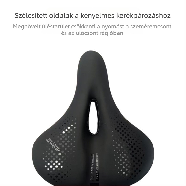 Prémium terepkerékpár nyereg kényelmes párnázással és ütéscsillapítással