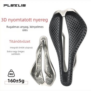 Plselis 3D-nyomtatott kerékpáros nyereg titánium-ötvözetből – magas szilárdságú, ultra könnyű, lélegző, ütéscsillapító üreges maggal