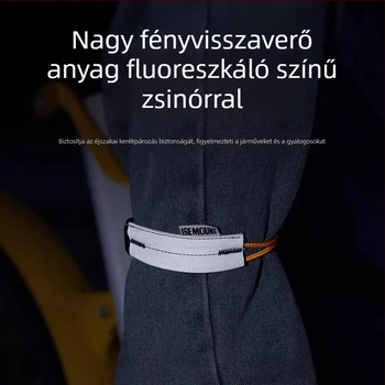 Reflektív kerékpáros pántok éjszakai közlekedéshez