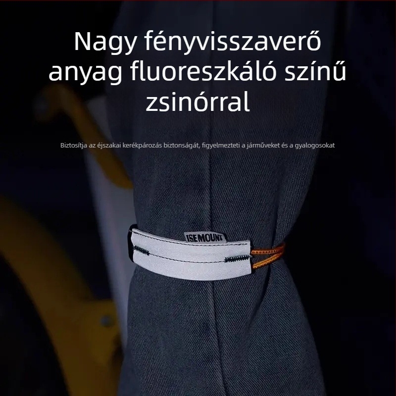 Reflektív kerékpáros pántok éjszakai közlekedéshez