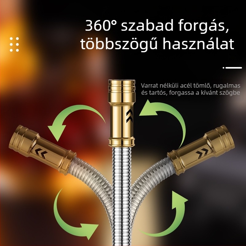 Háztartási hosszabbított gyújtó készülék gáztűzhelyhez és grillhez, szélálló, magas hőmérsékletű, tartós és prémium minőségű