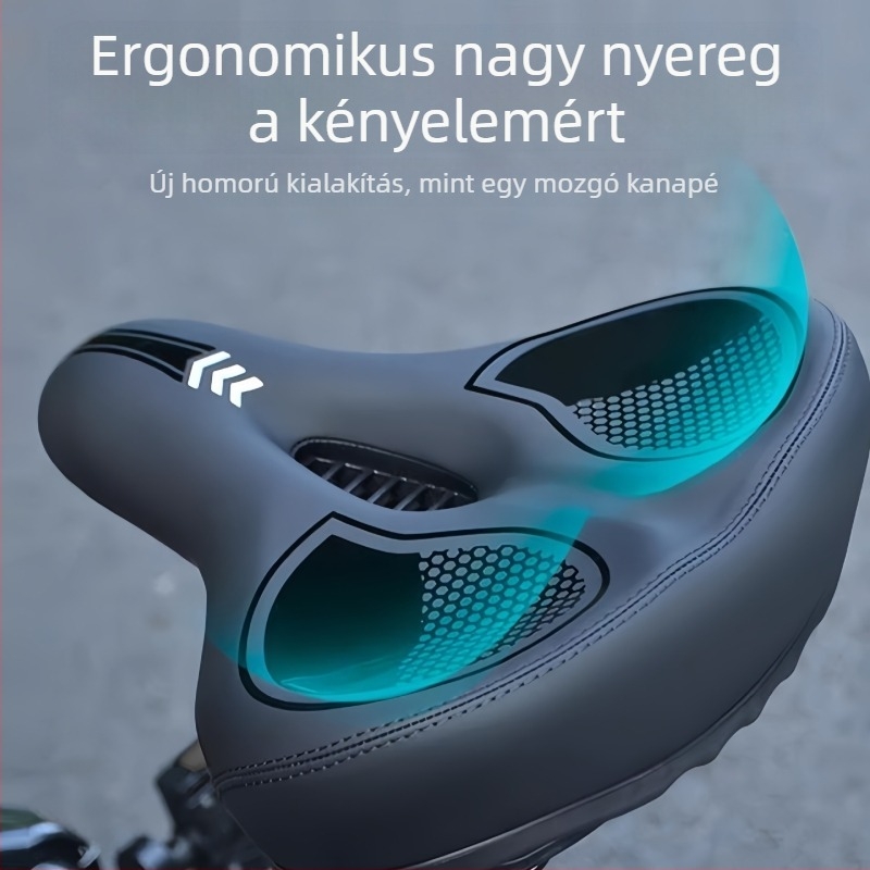 FT 608 kerékpárnyereg, vastagított ülőfelülettel, országúti és MTB kerékpárokhoz