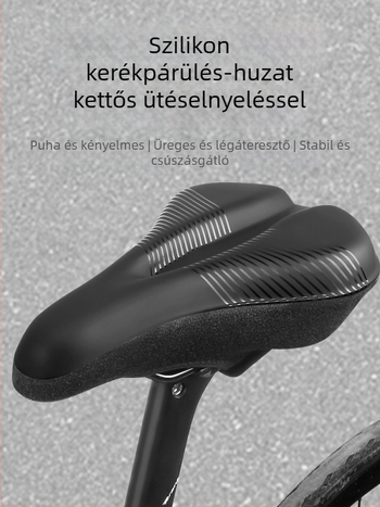 Szilikon mountain bike nyeregvédő huzat memóriahab és Lycra anyaggal, csúszásmentes, ütéscsillapító, rendkívül lágy kényelem